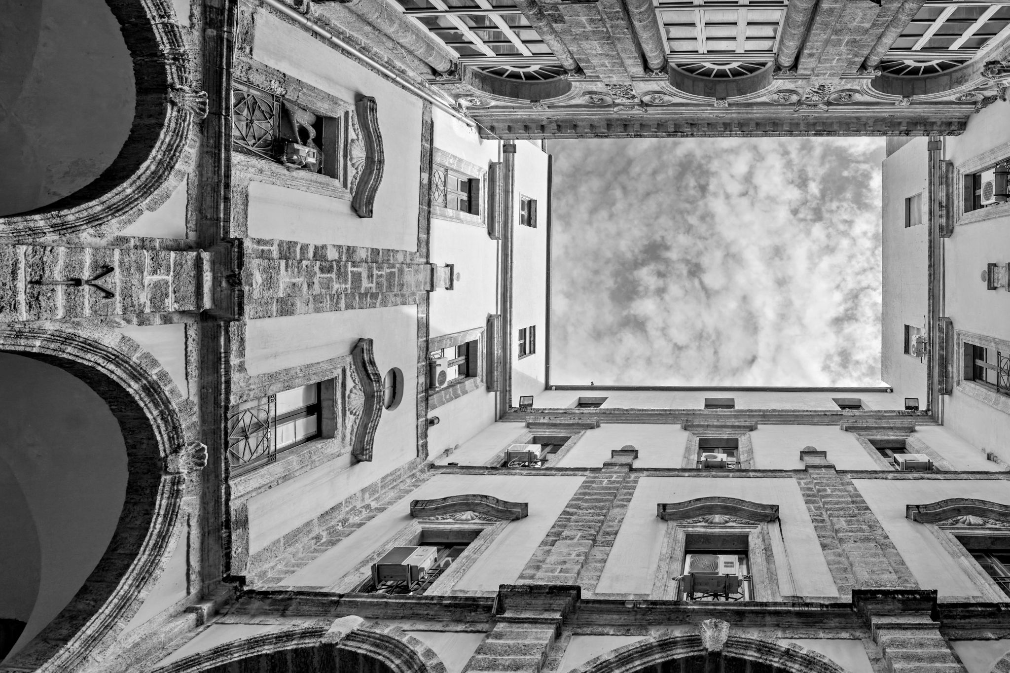 April 2024: Teatro Luigi in der Altstadt von Agrigent, Sizilien